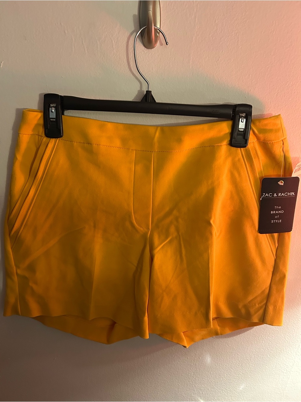 Zac & Rachel Bright Yellow Tailored Bermuda Shorts